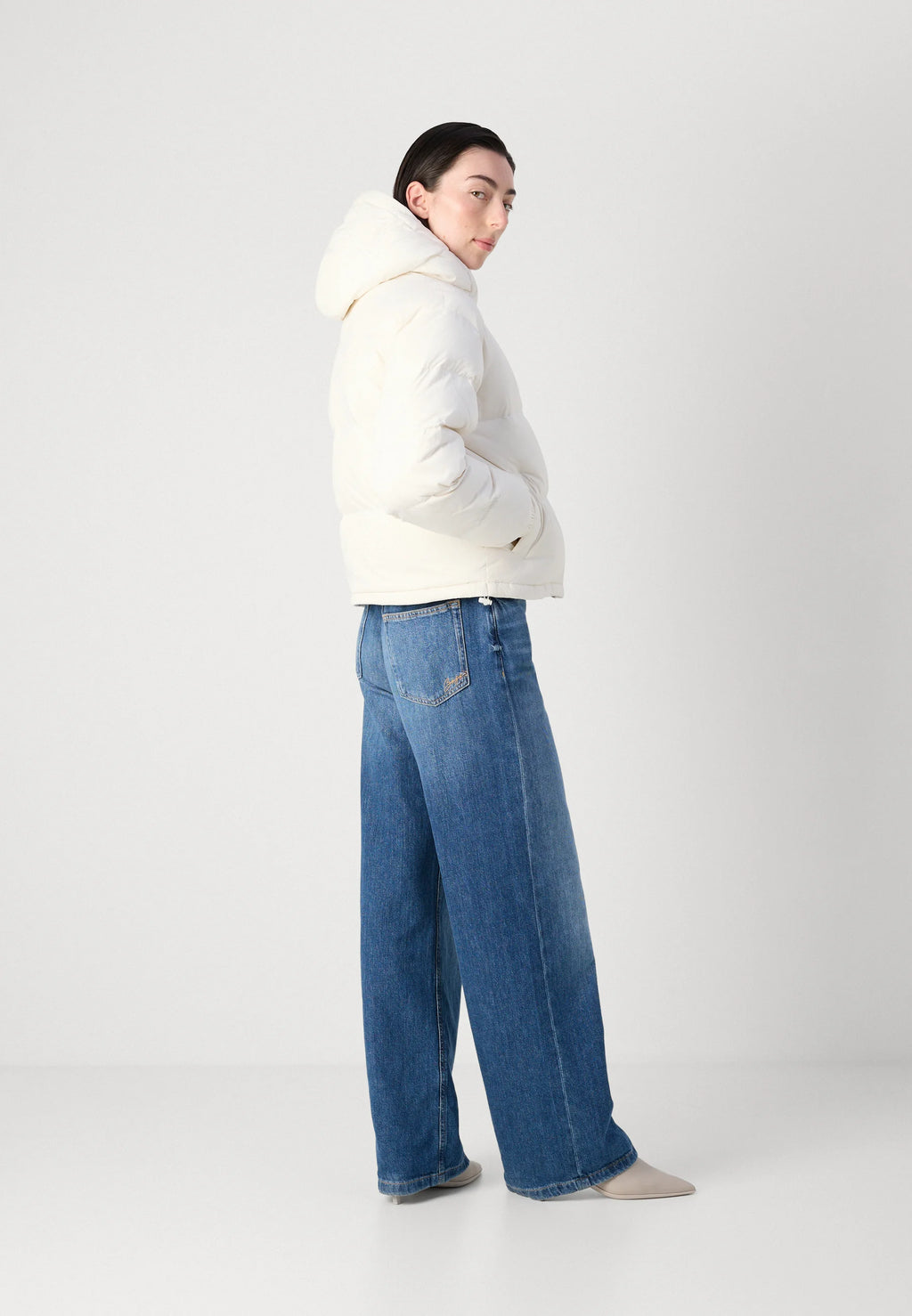 ESSENTIAL MIDWEIGHT PUFFER - Down jacket - inkwell