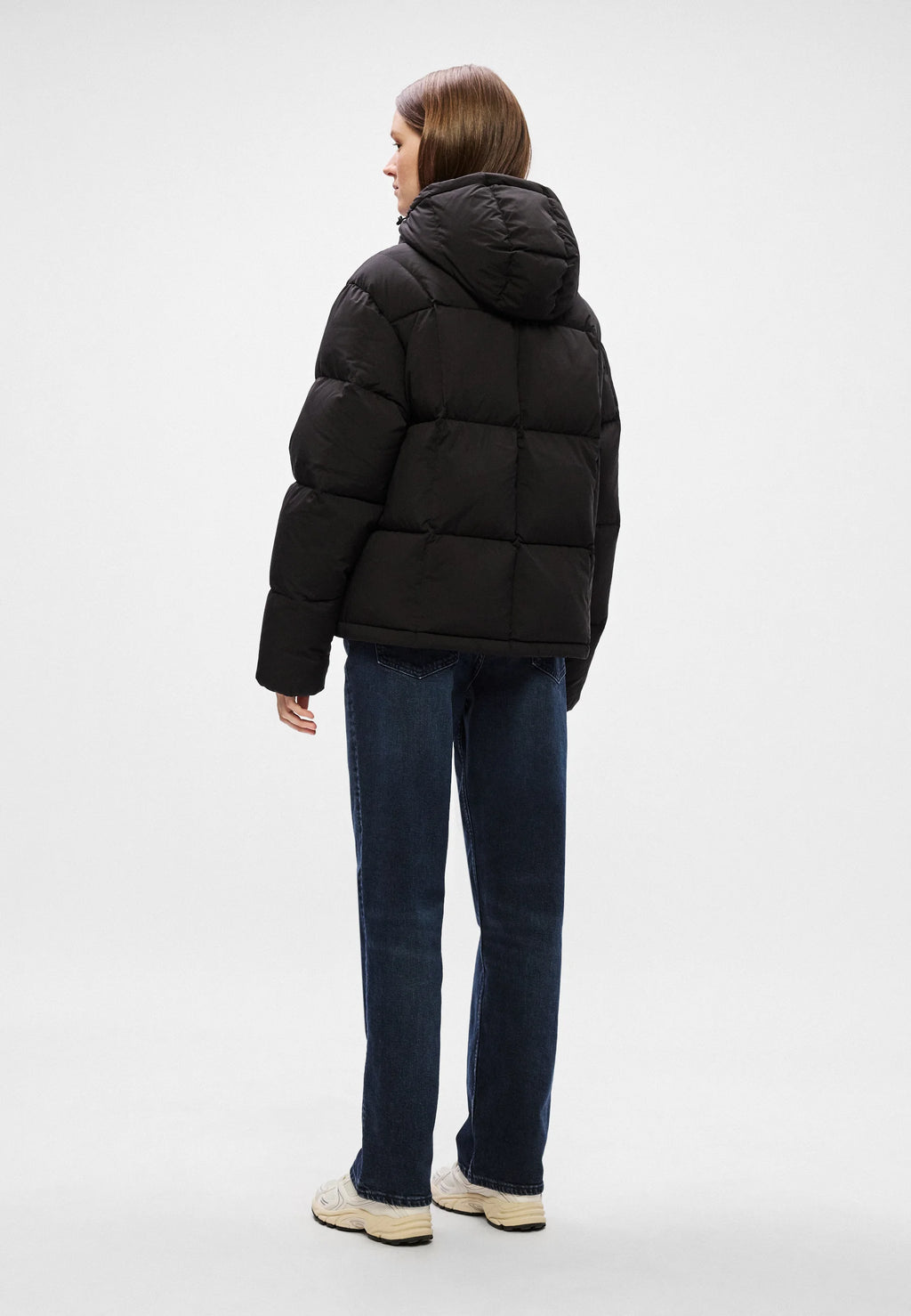 ALASKA GRID JACKET - Down jacket