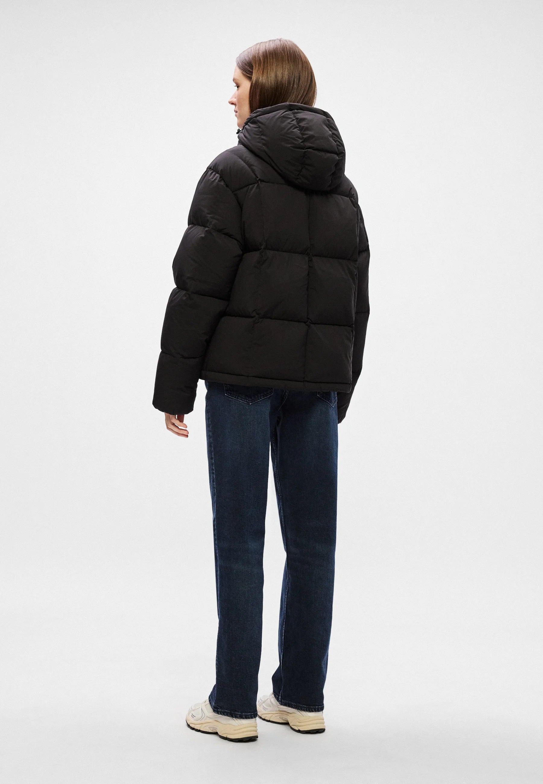 ALASKA GRID JACKET - Down jacket
