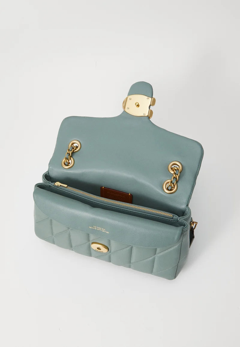 TABBY SHOULDER BAG 26 WITH PILLOW QUILTING - Handbag - black currant