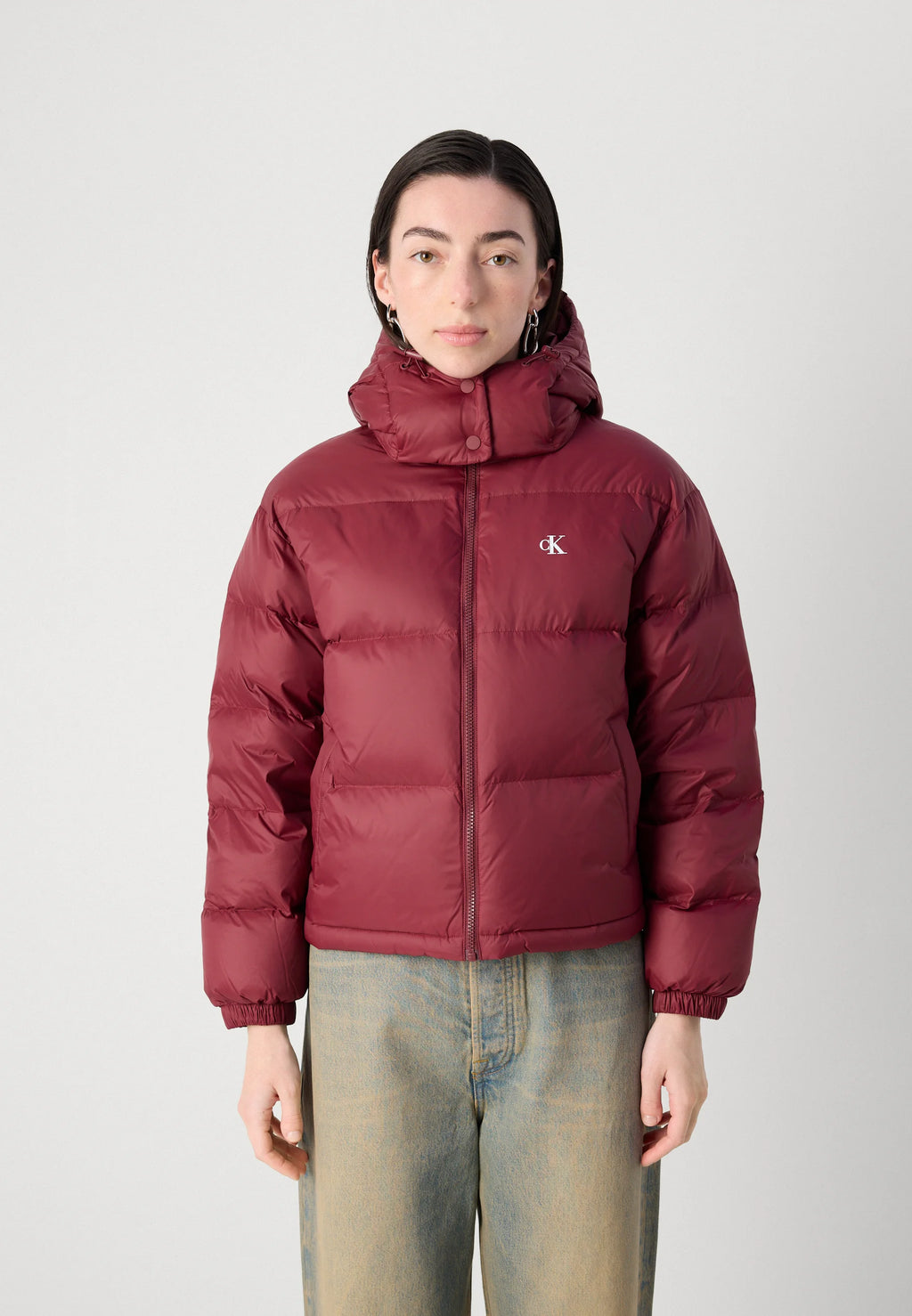 ESSENTIAL MIDWEIGHT PUFFER - Down jacket - tawny port