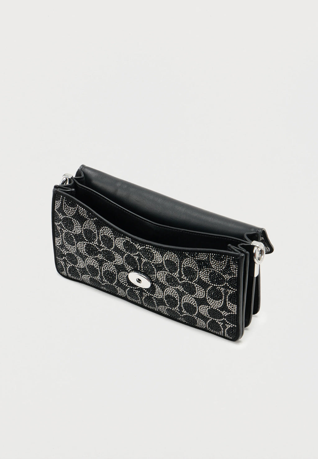 SIGNATURE TABBY SHOULDER BAG - Handbag - black