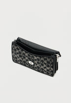 SIGNATURE TABBY SHOULDER BAG - Handbag - black