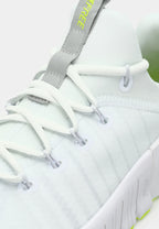 FREE METCON 6 AMP - Training shoe - white/metallic silver-coloured/volt