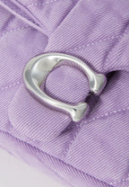 TABBY SHOULDER BAG 20 WITH QUILTING - Cross body bag - ivy