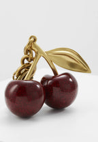 CHERRY BAG CHARM - Keyring - red