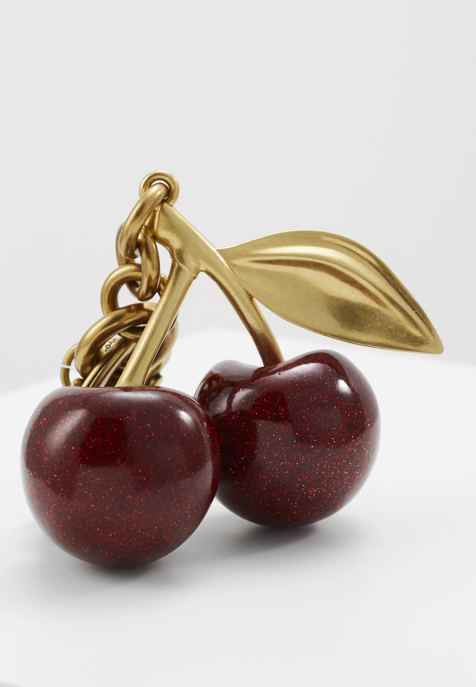 CHERRY BAG CHARM - Keyring - red