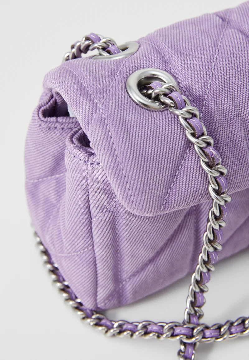 TABBY SHOULDER BAG 20 WITH QUILTING - Cross body bag - ivy