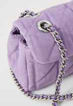 TABBY SHOULDER BAG 20 WITH QUILTING - Cross body bag - ivy