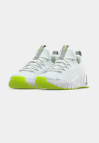 FREE METCON 6 AMP - Training shoe - white/metallic silver-coloured/volt