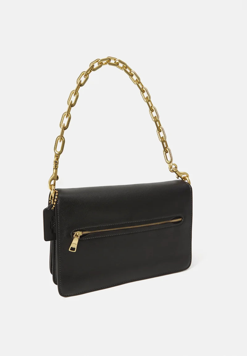 CHAIN TABBY SHOULDER BAG - Handbag - black