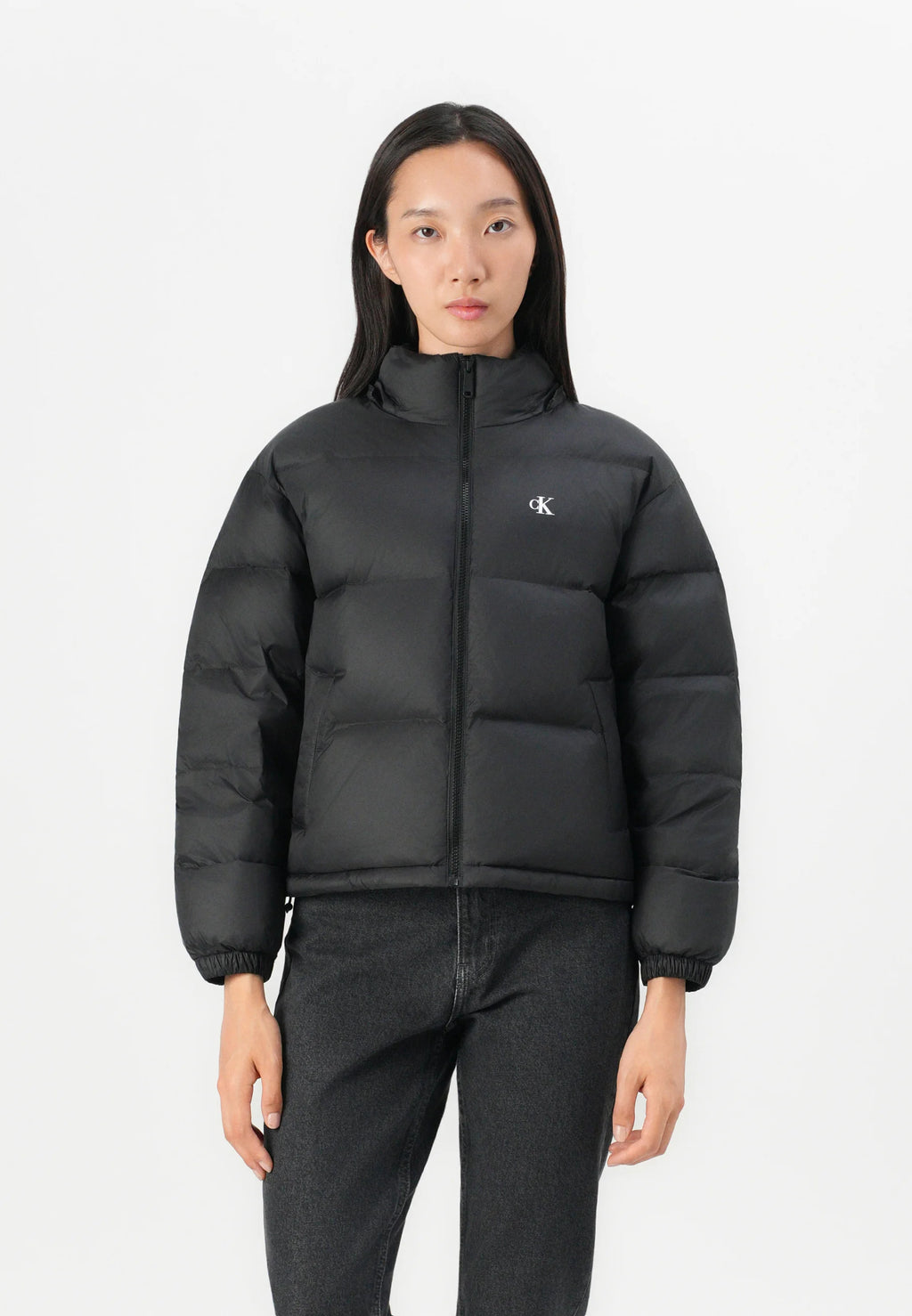 ESSENTIAL MIDWEIGHT PUFFER - Down jacket - inkwell