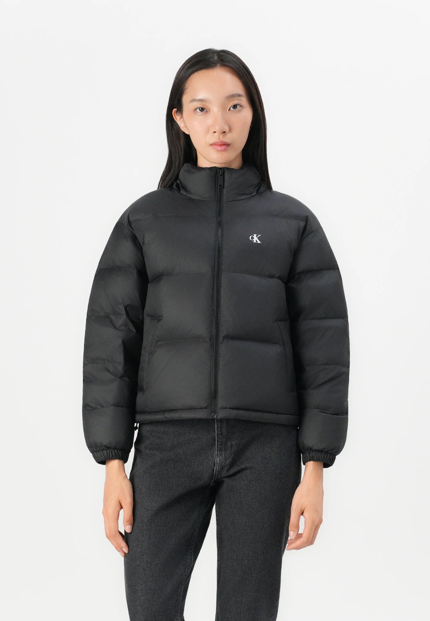 ESSENTIAL MIDWEIGHT PUFFER - Down jacket - inkwell