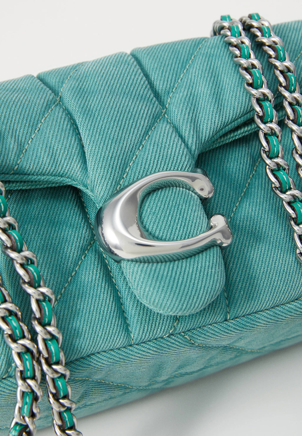 TABBY SHOULDER BAG 20 WITH QUILTING - Cross body bag - ivy