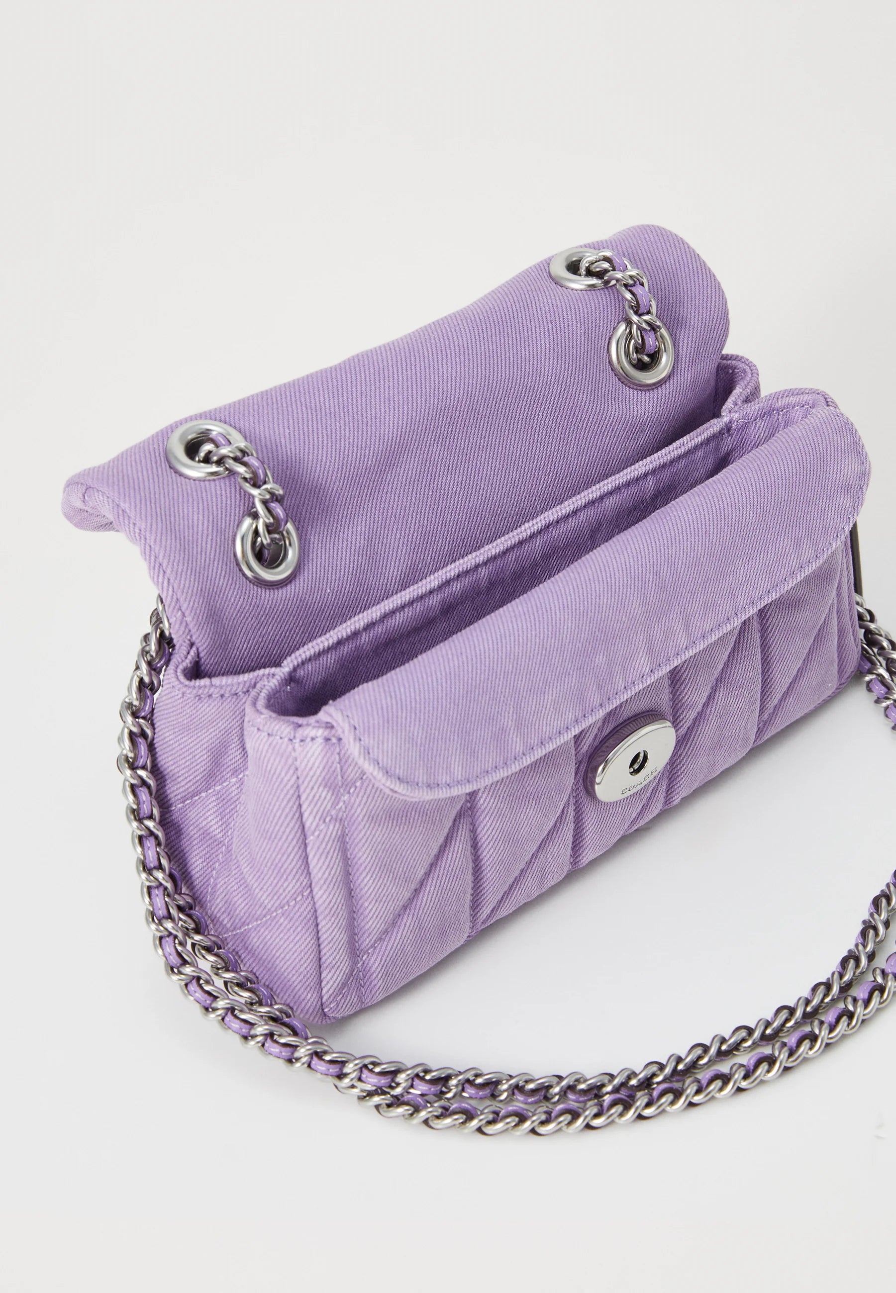 TABBY SHOULDER BAG 20 WITH QUILTING - Cross body bag - ivy