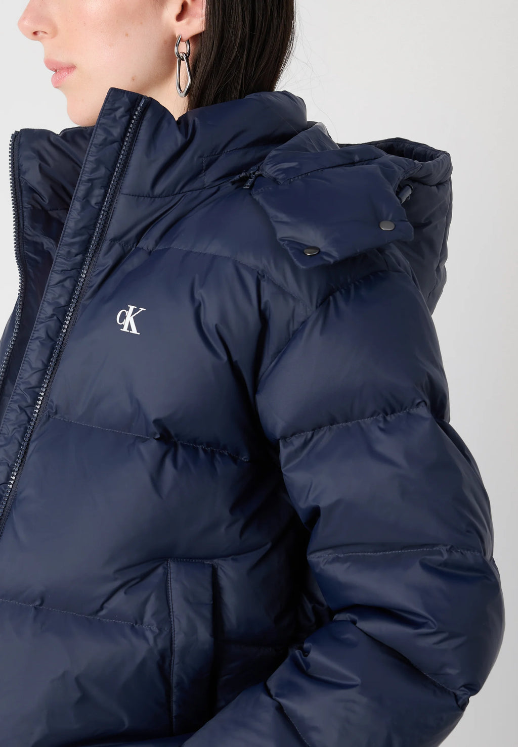 ESSENTIAL MIDWEIGHT PUFFER - Down jacket - inkwell