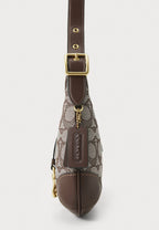 HAMPTONS HOBO BAG IN SIGNATURE JACQUARD - Handbag - oak maple