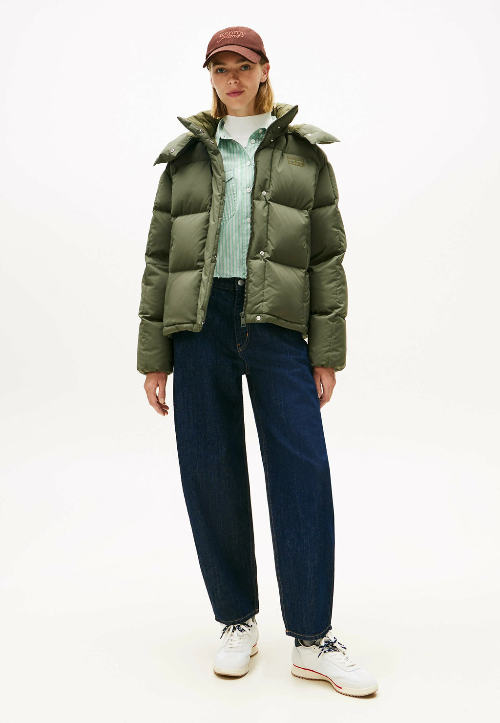 ALASKA GRID JACKET - Down jacket