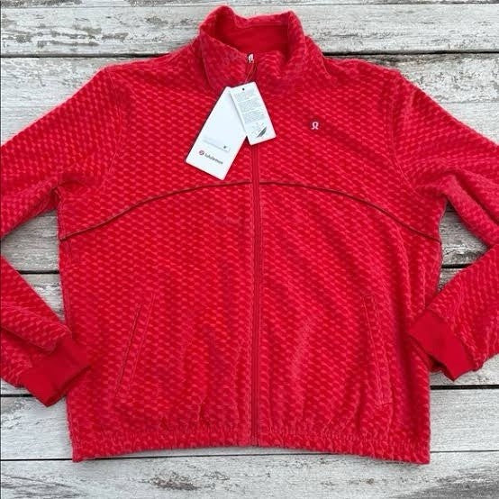 Lululemon COURT RIVAL VELVET TERRY TENNIS JACKET NWT XS