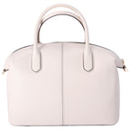 Michael Kors Hyde Large Slouchy Satchel Light Cream Pebbled Leather