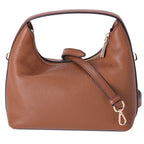 Michael Kors Ember Small Messenger Top Handle Handbag Crossbody Luggage Leather