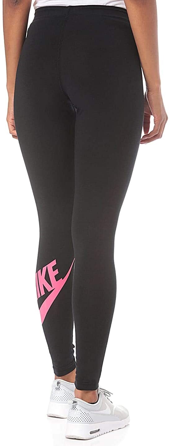 Nike 184309 Womens Fitness Yoga Athletic High Waist Leggings Black Size Small