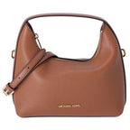 Michael Kors Ember Small Messenger Top Handle Handbag Crossbody Luggage Leather